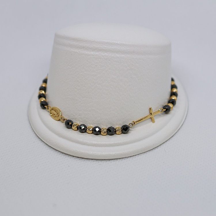 Bransoletka złota – różaniec – Złoto próba 585 - Jubiler Brilliance