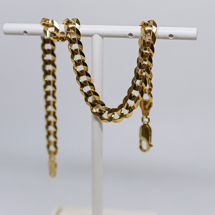 Bransoletka złota – pancerka 10,24g – Złoto próba 585 - Jubiler Brilliance