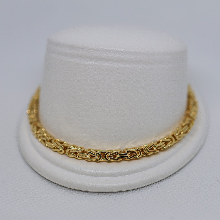 Bransoletka złota – królewska 17,47g – Złoto próba 585 - Jubiler Brilliance