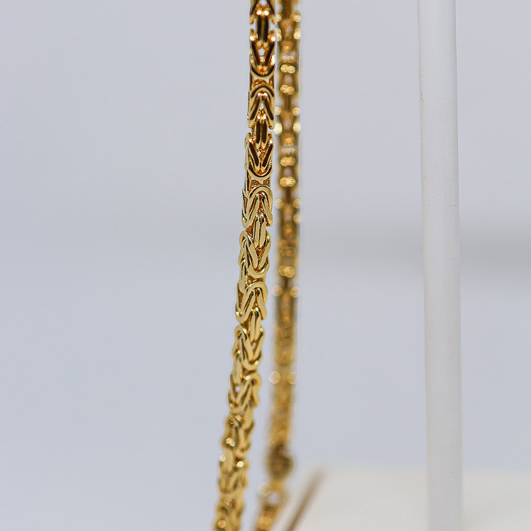 Bransoletka złota – królewska 17,47g – Złoto próba 585 - Jubiler Brilliance