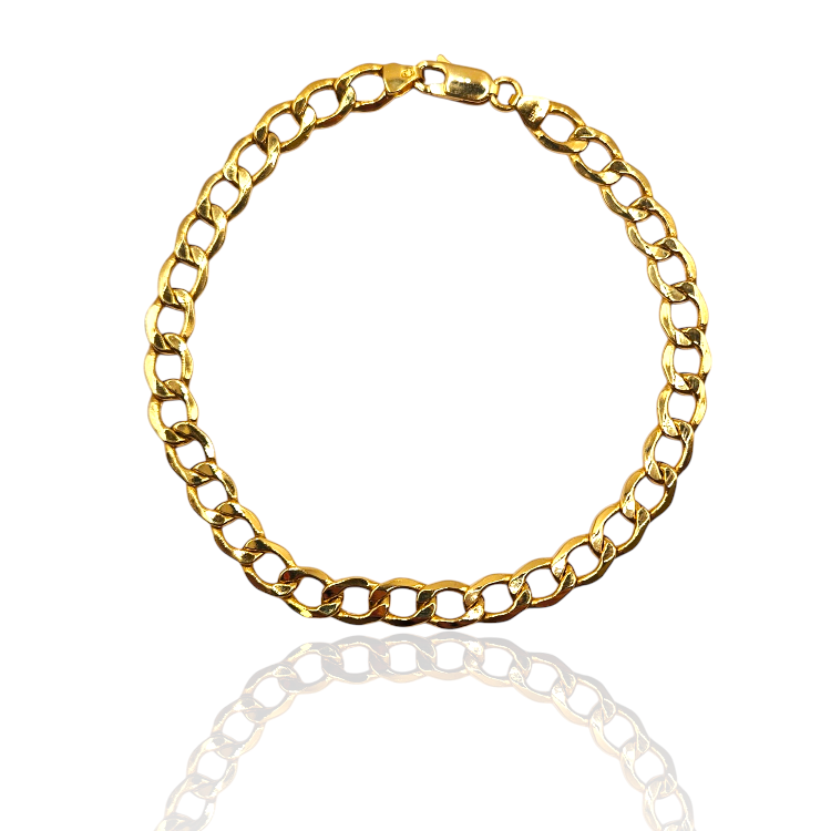 Bransoletka złota – pancerka 5,59g – Złoto próba 585