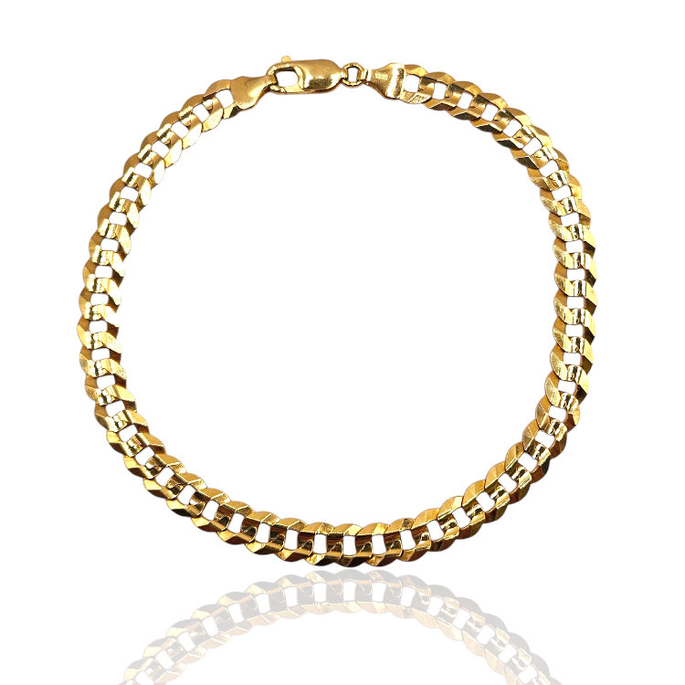 Bransoletka złota – pancerka 10,24g – Złoto próba 585