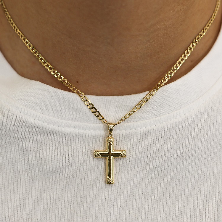 Łańcuszek złoty – pancerka – Złoto próba 585 - Jubiler Brilliance