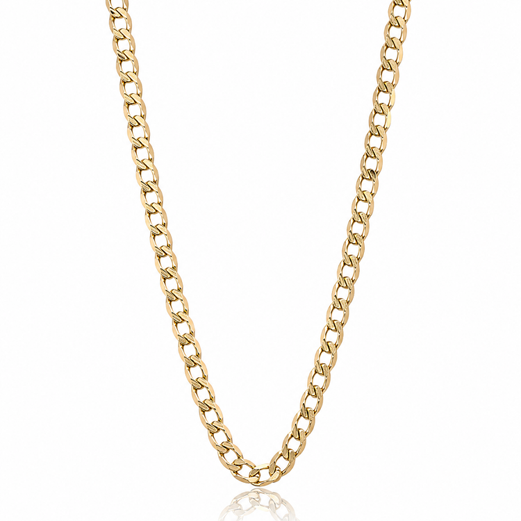 Łańcuszek złoty – pancerka diamentowana 60cm/14,96g – Złoto próba 585 - Jubiler Brilliance