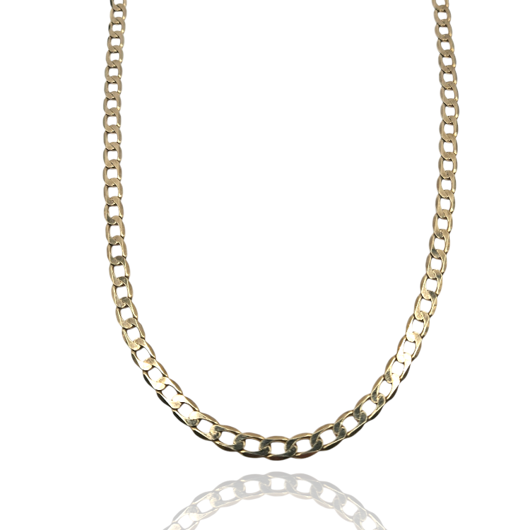 Łańcuszek złoty – pancerka 55cm – Złoto próba 585