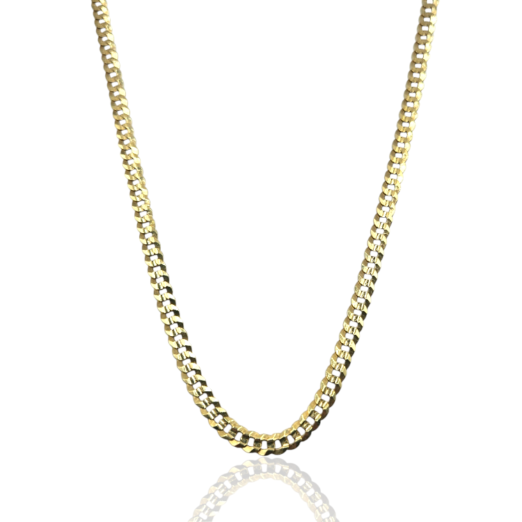 Łańcuszek złoty – pancerka 50cm – Złoto próba 585