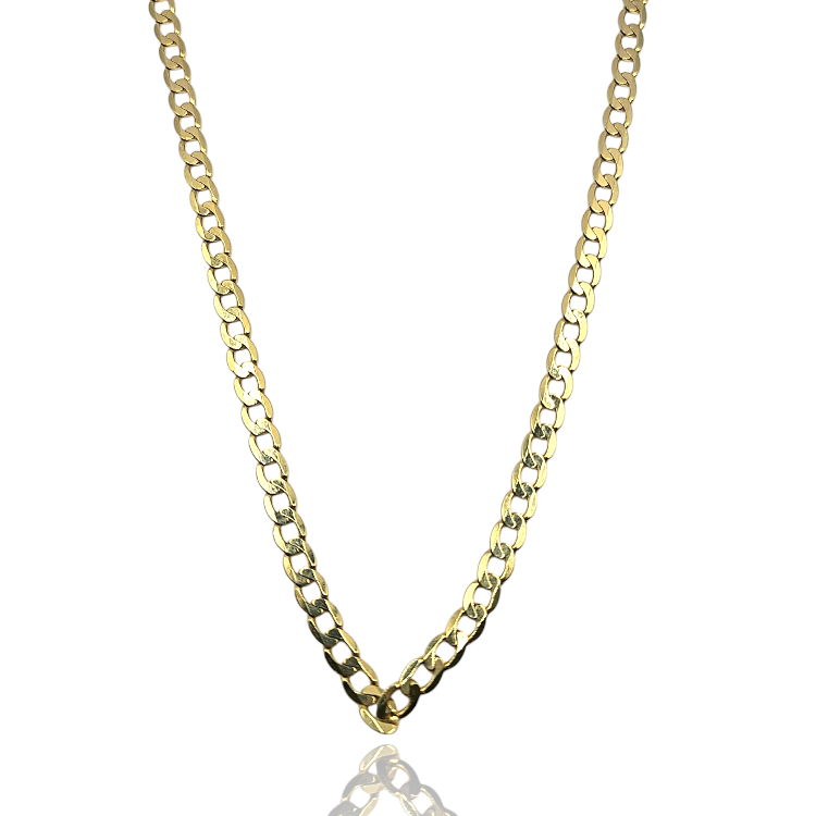 Łańcuszek złoty – pancerka  – Złoto próba 585