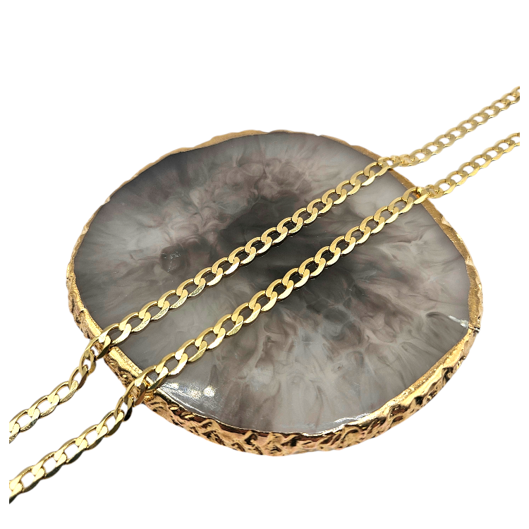 Łańcuszek złoty – pancerka – Złoto próba 585 - Jubiler Brilliance