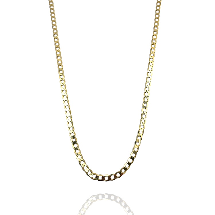 Łańcuszek złoty – pancerka 50cm – Złoto próba 585