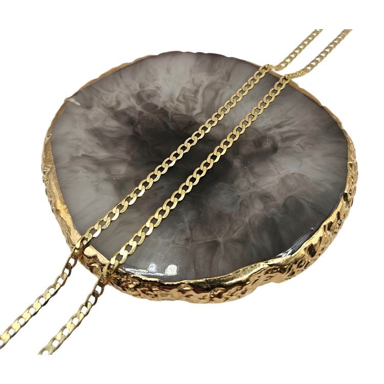 Łańcuszek złoty – pancerka 50cm – Złoto próba 585 - Jubiler Brilliance