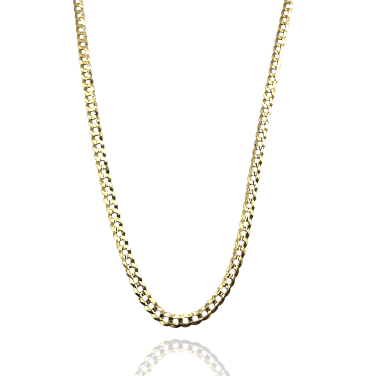 Łańcuszek złoty – pancerka 50cm – Złoto próba 585