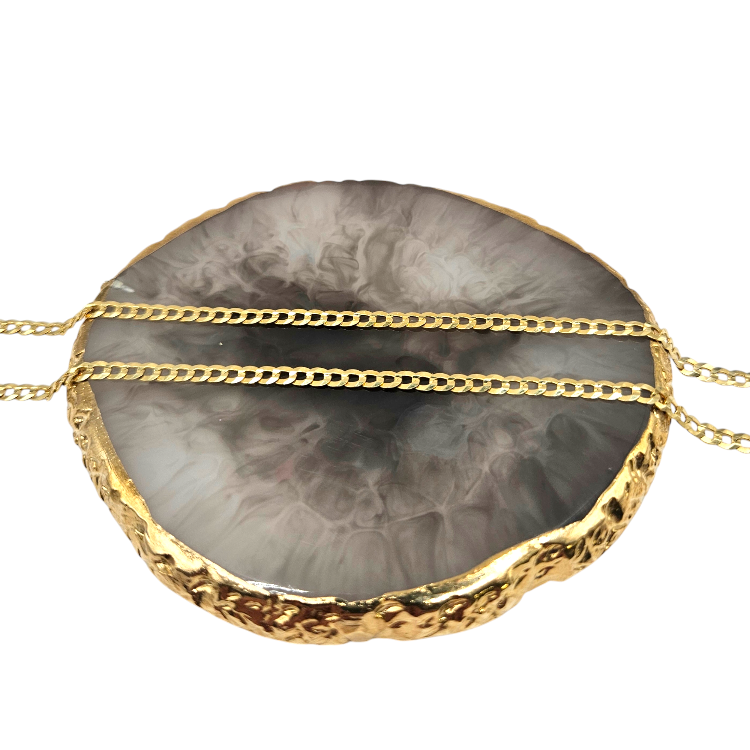 Łańcuszek złoty – pancerka 50cm – Złoto próba 585 - Jubiler Brilliance