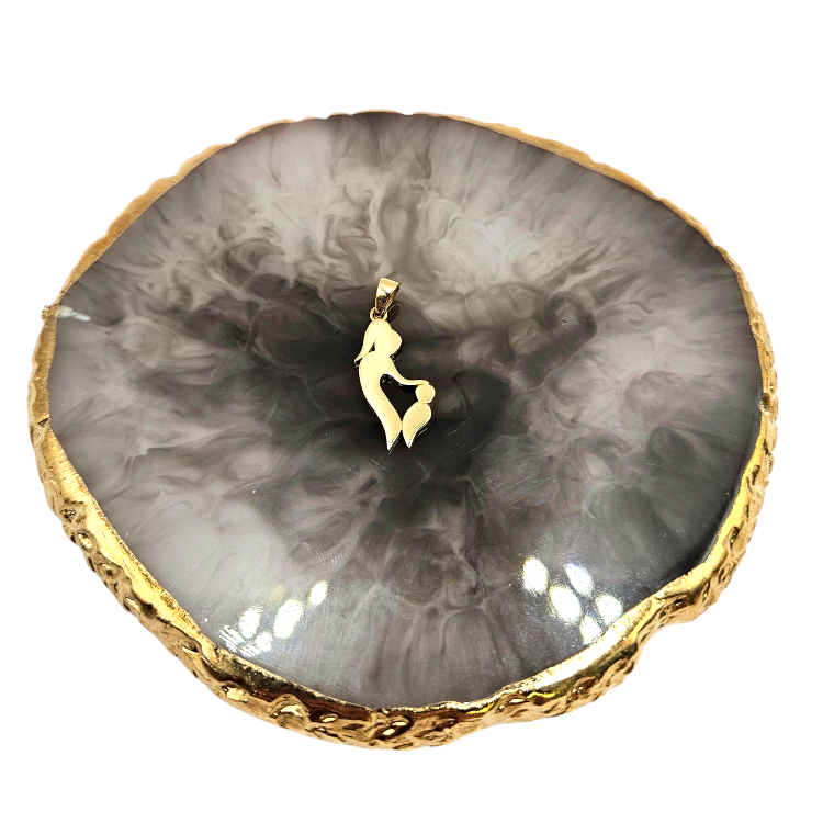 Zawieszka złota – mama z dzieckiem – Złoto próba 585 - Jubiler Brilliance