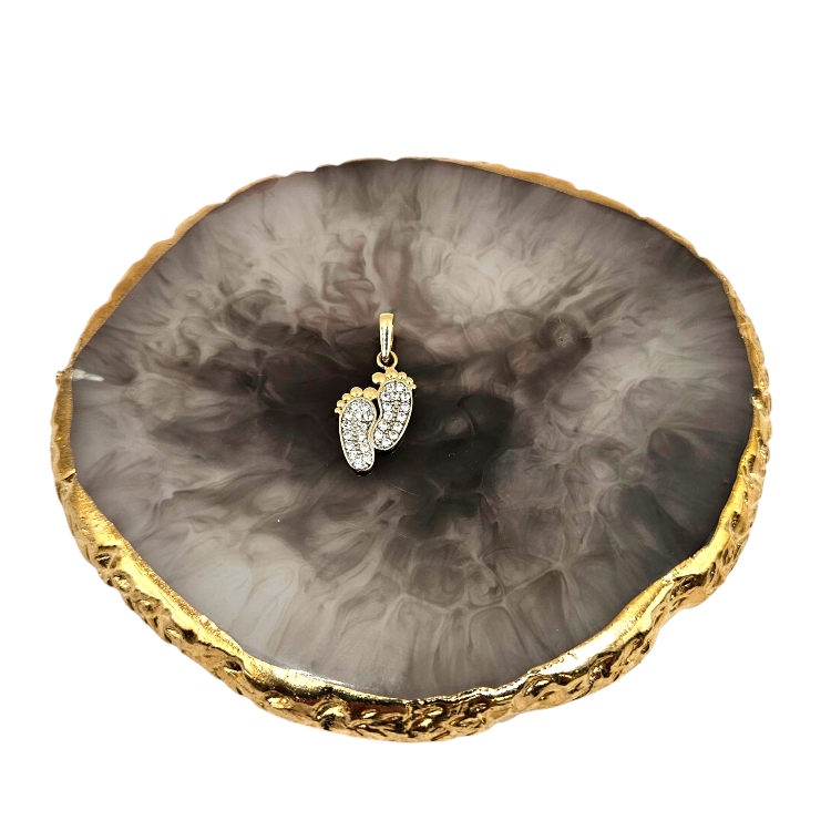 Zawieszka złota – stópki – Złoto próba 585 - Jubiler Brilliance