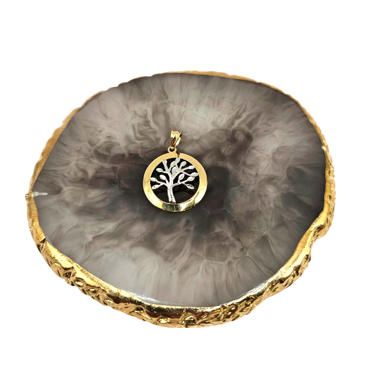 Zawieszka złota – drzewko – Złoto próba 585 - Jubiler Brilliance