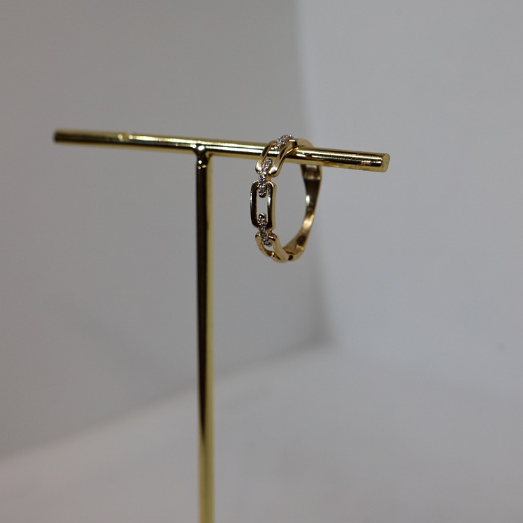 Pierścionek złoty – ogniwka rozmiar 17 – Złoto próba 585 - Jubiler Brilliance