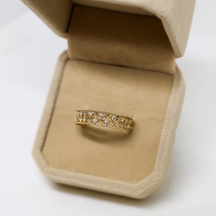 Pierścionek złoty – obrączka rozmiar 20 – Złoto próba 585 - Jubiler Brilliance