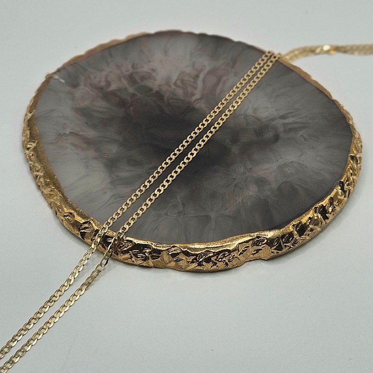 Łańcuszek złoty – pancerka 45cm – Złoto próba 585 - Jubiler Brilliance