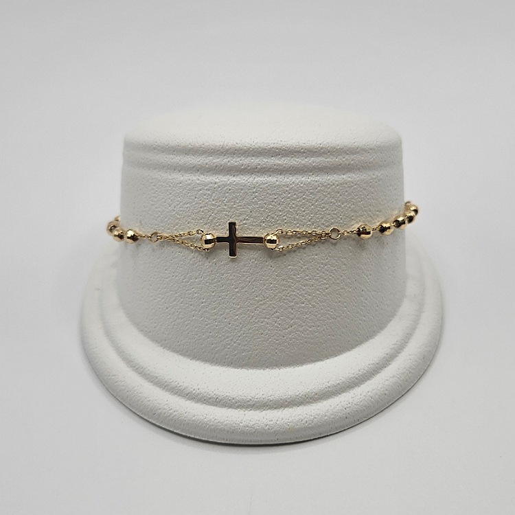 Bransoletka złota – różaniec – Złoto próba 585 - Jubiler Brilliance