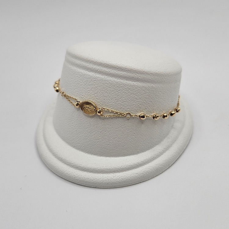 Bransoletka złota – różaniec – Złoto próba 585 - Jubiler Brilliance