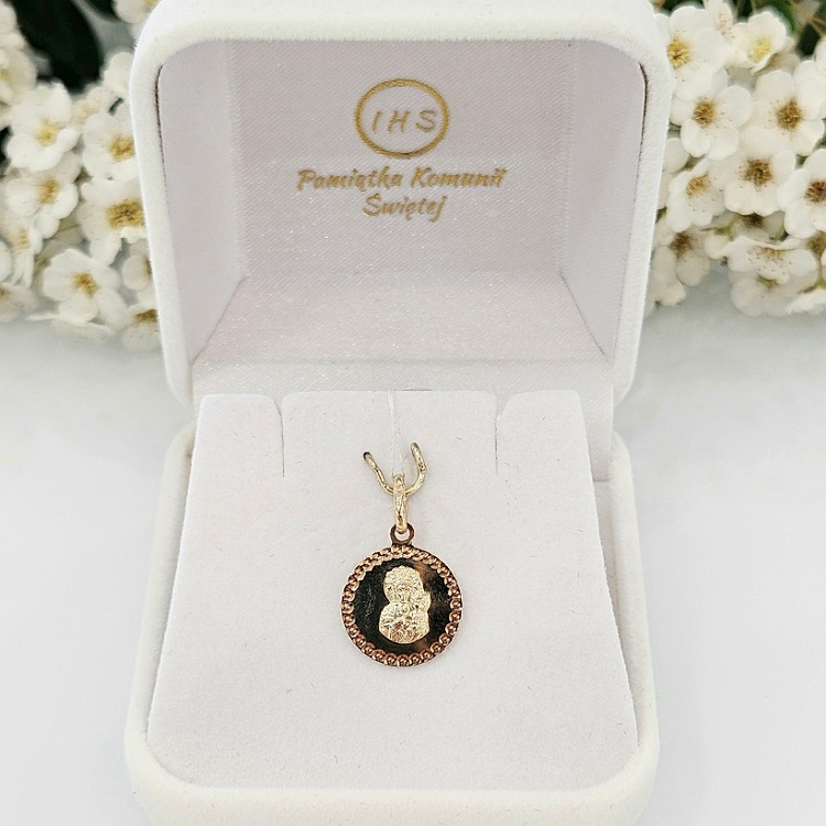 Medalik złoty – Matka Boska – Złoto próba 585 - Jubiler Brilliance