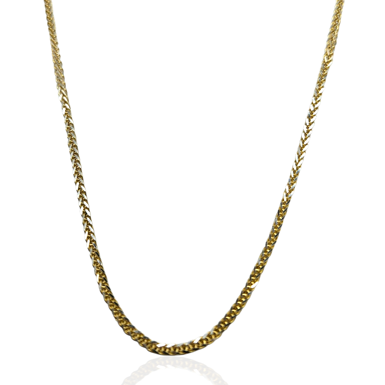 Łańcuszek złoty – lisi ogon 50cm – Złoto próba 585 - Jubiler Brilliance