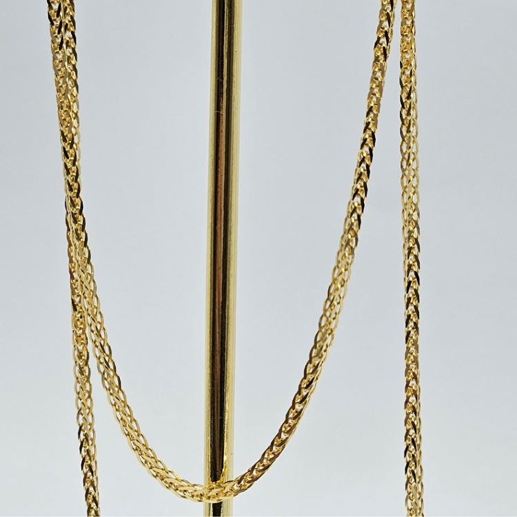 Łańcuszek złoty – lisi ogon 50cm – Złoto próba 585 - Jubiler Brilliance