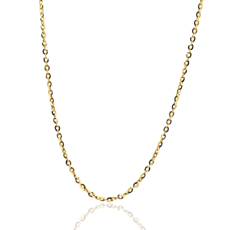 Łańcuszek złoty – ankier 45cm – Złoto próba 585