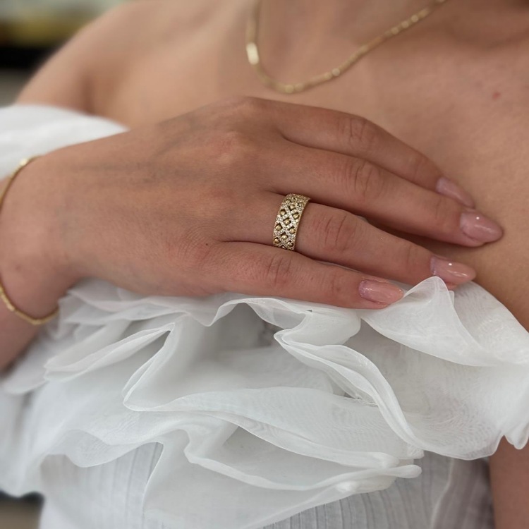 złota biżuteria próby 585