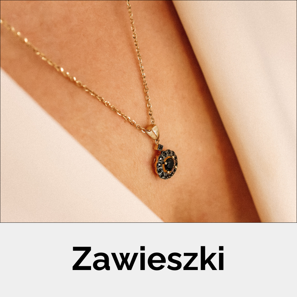 złote zawieszki