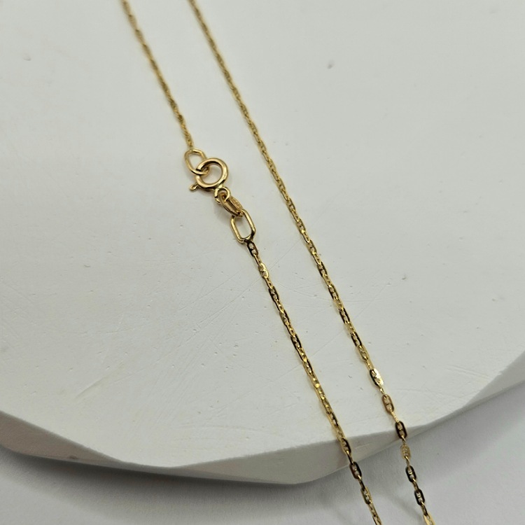 Łańcuszek złoty – gucci/darbinka 0,94g/45cm – Złoto próba 585 - Jubiler Brilliance