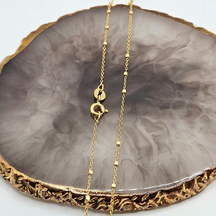 Łańcuszek złoty – ozdobny 2,06g/50cm – Złoto próba 585 - Jubiler Brilliance