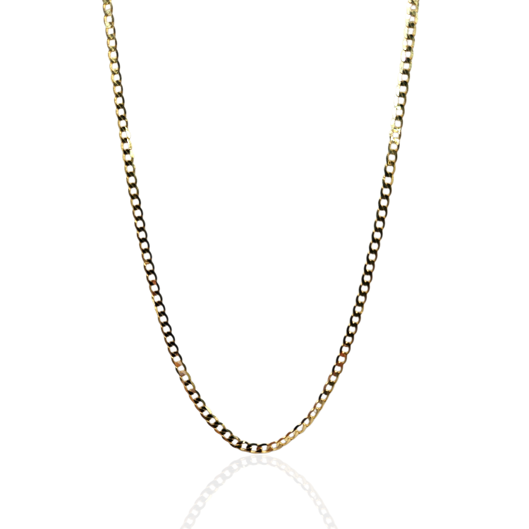 Łańcuszek złoty – pancerka 2,75g/50cm – Złoto próba 585