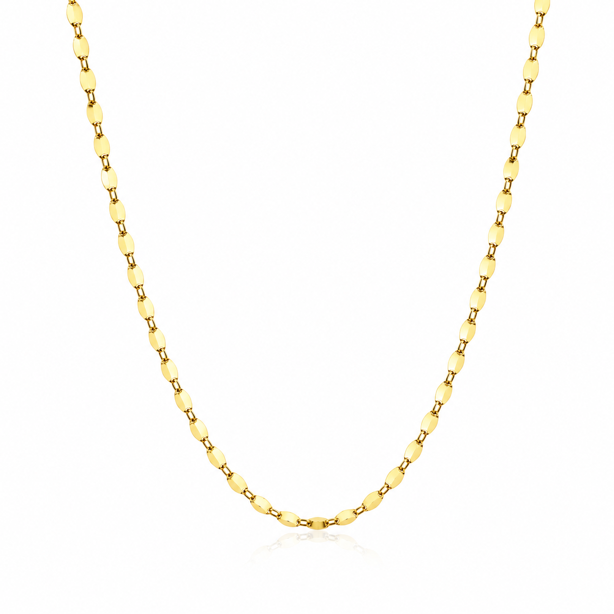 Łańcuszek złoty – blaszka 3,26g/50cm – Złoto próba 585