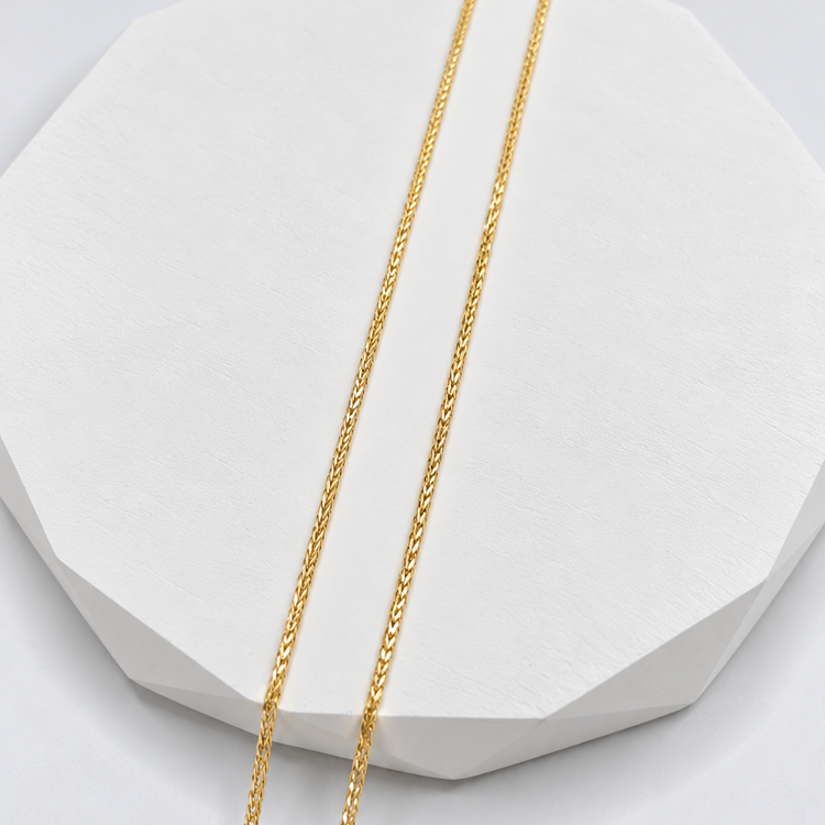Łańcuszek złoty – Lisi Ogon 2,29g/50cm – Złoto próba 585 - Jubiler Brilliance